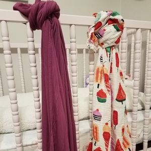 Clementine kids ice cream swaddle